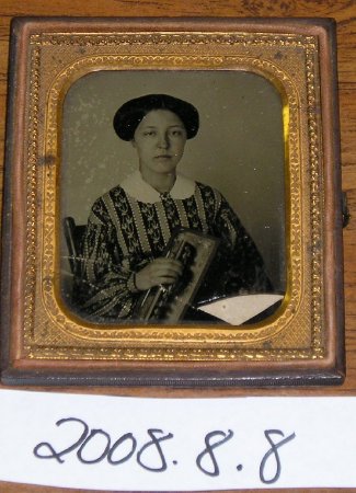 Ambrotype of Esther Sperry Warner